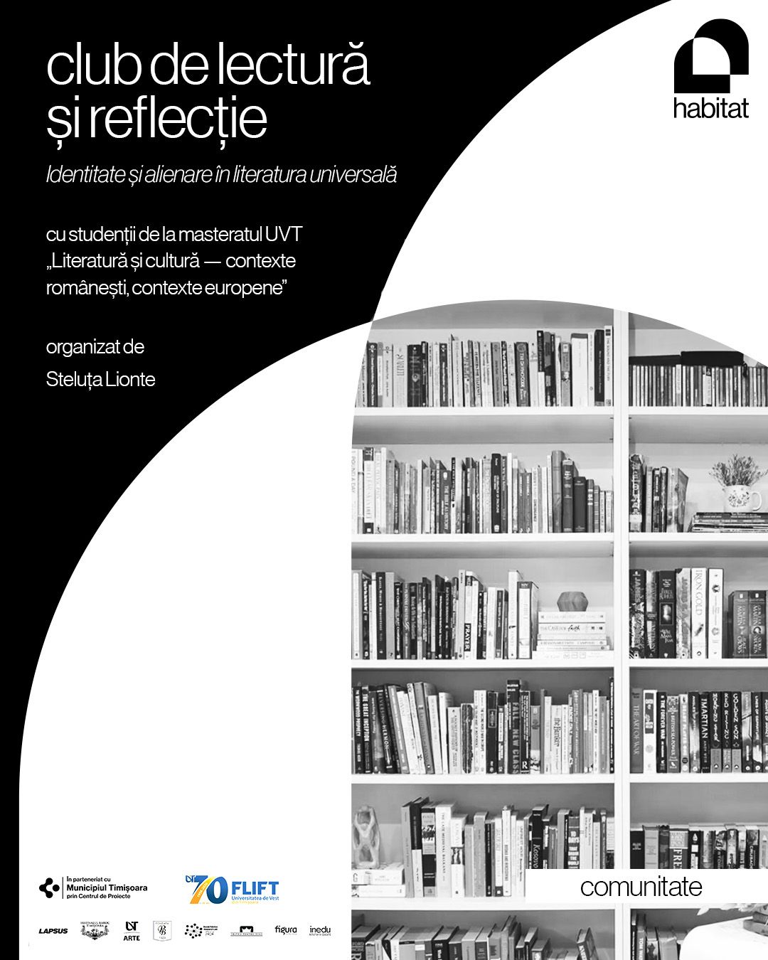 Club de lectură și reflecție: Identitate și alienare în literatura universală - 10 mai 2026