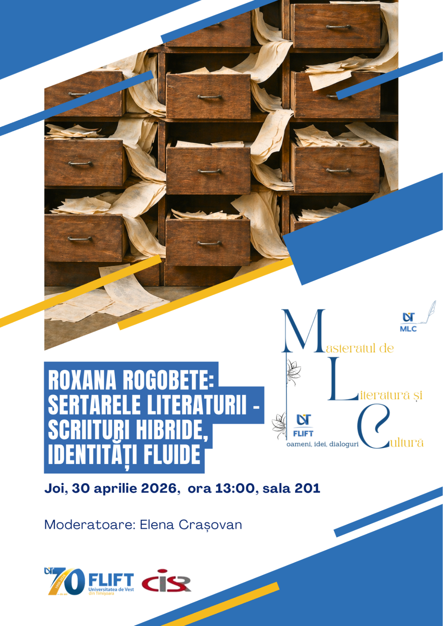 Momentul de Literatură și Cultură - 30 aprilie 2026, Roxana Rogobete